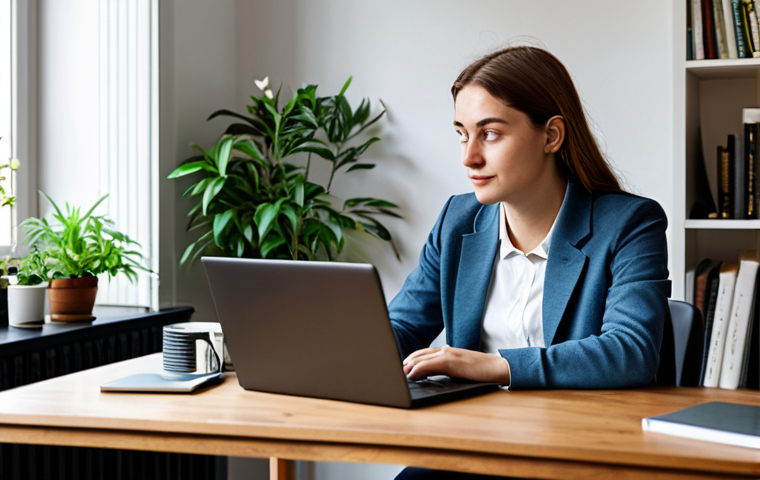 **Image Prompt:** "A young professional translator working from a cozy home office in Amsterdam, fully clothed in smart casual attire, laptop open with translation software visible, bookshelves in the background, plants adding a touch of nature. Safe for work, appropriate content, perfect anatomy, natural proportions, professional, modest, family-friendly, high quality."